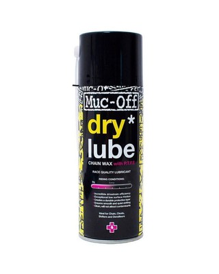 Muc-Off Dry PTFE Lube Lubrificante Spray Catena Condizioni Secche (400ml)