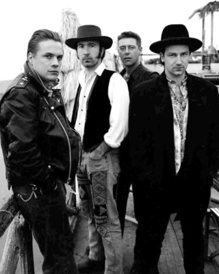 U2 Band 8X10 Photo Print