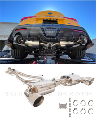 For 20-Up Toyota Supra A90 A91 | Non-Resonated 5'' Dual Tips Cat Back Exhaust