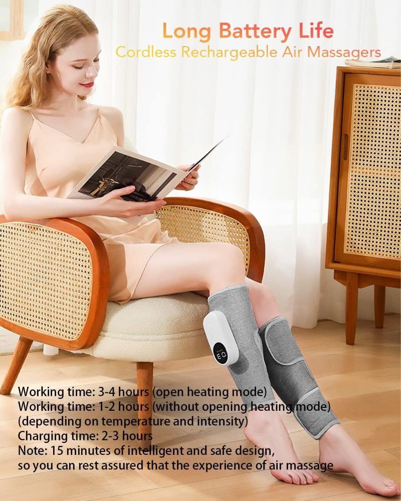 3 Modes Leg Massager Cordless Calf Air Compression Massager