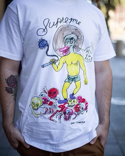 SUPREME x ダニエルジョンストン★Kill Em All Tシャツ Daniel Johnston Kill Em All Tee | Supreme 20ss