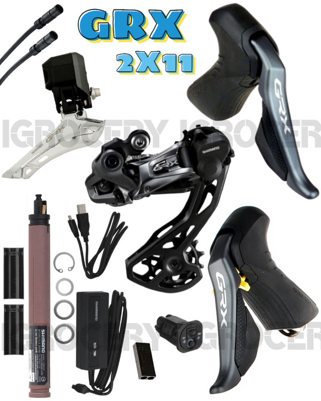 SHIMANO - シマノ GRX RX815 (DI2) + BR-RX400 左右セット Shimano GRX RX815 di2+BR RX400左右セット