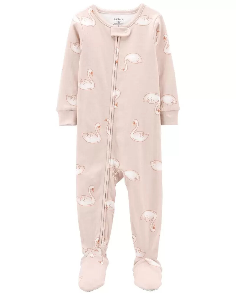 

ХЛОПКОВАЯ ПИЖАМА CARTERS ДЛЯ НОВОРОЖДЕННЫХ ДЕВОЧЕК, 1 ШТ., Multicolor