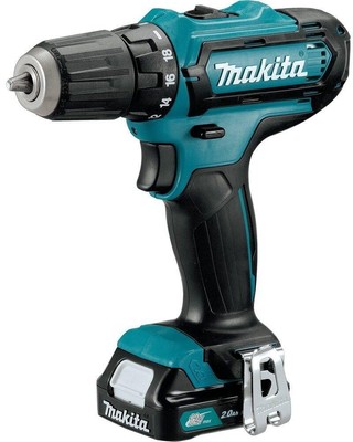 Makita 12-Volt Max CXT Lithium-Ion 3/8 in. Cordless Driver Drill Kit with (2)