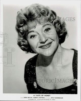 Press Photo Actress Dora Bryan - hpp08558
