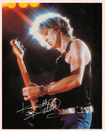 4402 Keith Richards ROLLING STONES Vintage 1980s 8x10 Signed Photograph Picture 