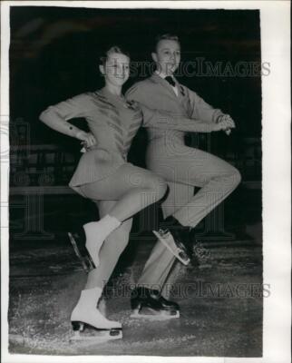 1962 Press Photo Eva Roman, Paval, Toe Dance Title, Prague - KSB39979
