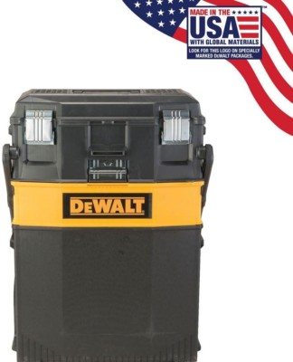 Portable Storage Tool Box Mobile Rolling Organizer Bin Tray DEWALT DWST20880 