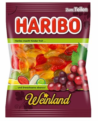 German Haribo Weinland (German Wine Gums) TWO 200g bags *FREE SHIPPING*