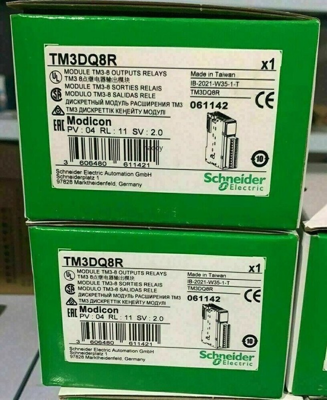 1pc New Schneider Tm3dq8r Plc Processor Module Expedited Shipping