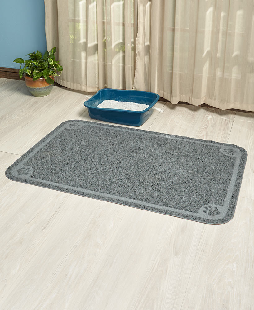 Oversized Cat Litter Mats, Helps Keep Litter By The Potty Box, Lg, Jumbo Or Moon