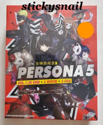 Anime DVD Persona 5 the Animation + Dark Sun + Stars and Ours + 2OVA ENGLISH DUB