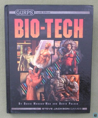 GURPS Bio-Tech (GURPS RPG 4th Edition) Hardcover Steve Jackson Games SJG 01-0103