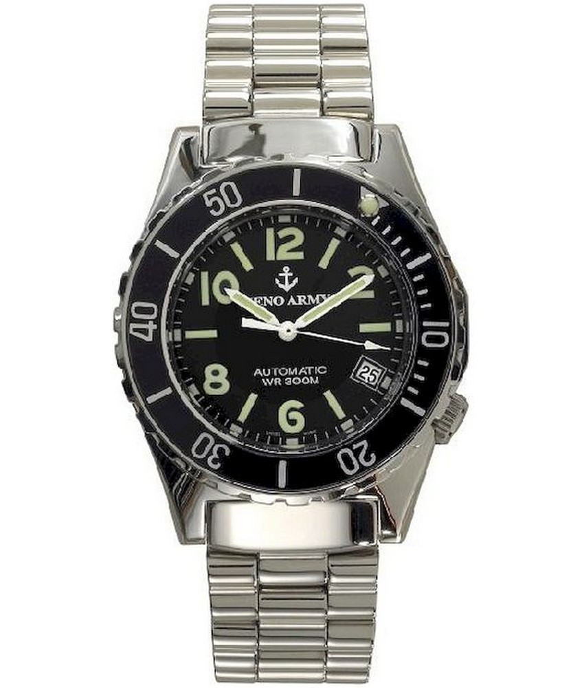 Zeno-Watch Herrenuhr Army Diver Automatic 485N-a1M