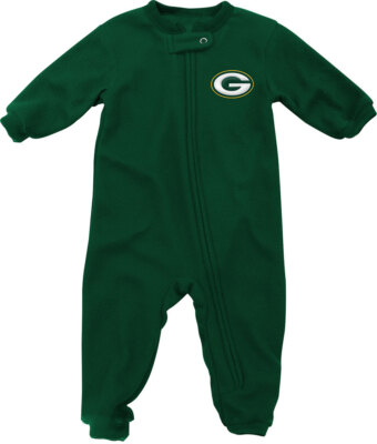 Детское спальное место Green Bay Packers, зеленое