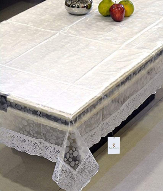 Beautiful White Lace Pvc 40in X 60in