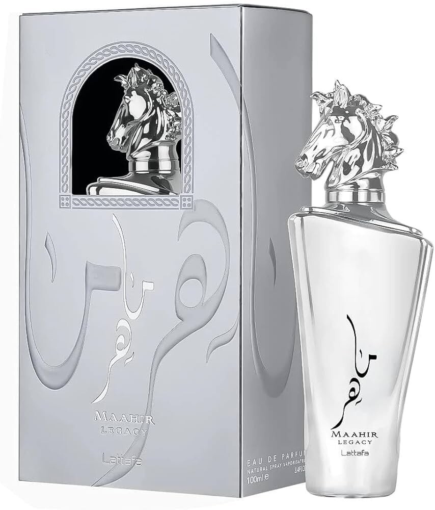 未使用に近いドバイ メンズ香水 LattafaMAAHIR legacy EDP Amazon.com : Lattafa Maahir Legacy Eau de Parfum Spray for