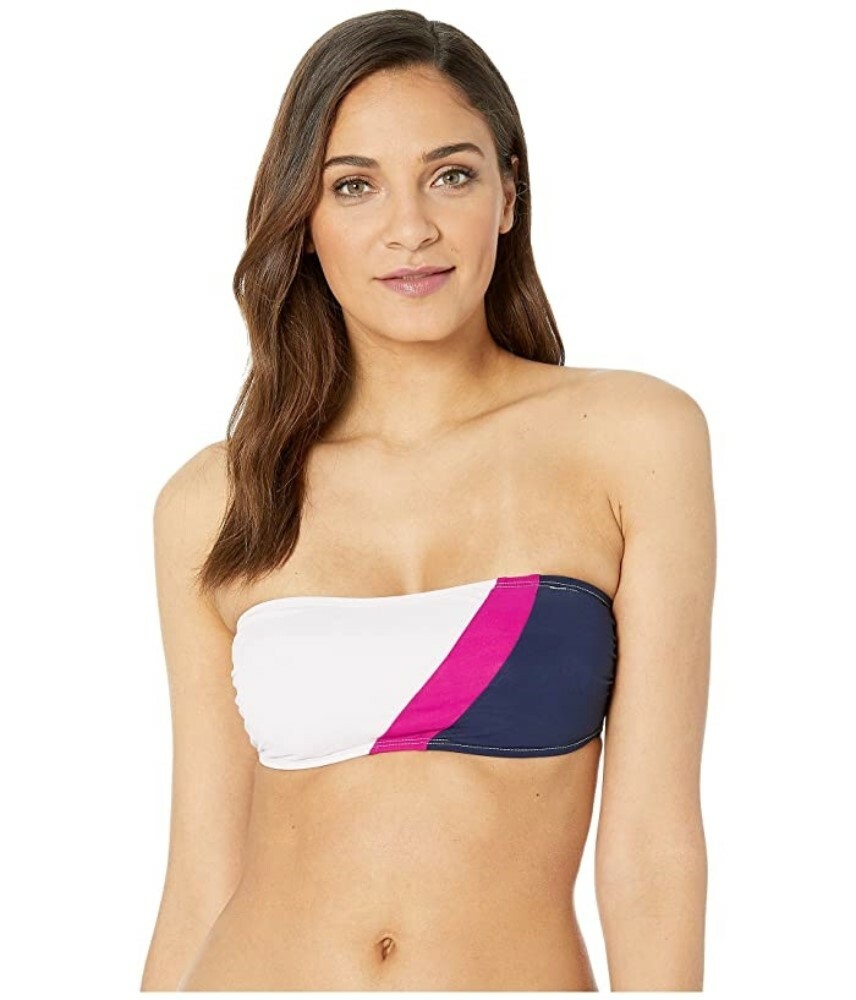 FLAGPOLE Women's 236284 Multi Maya Bikini Top Swimwear Size S