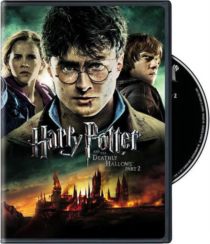 Harry Potter The Deathly Hallows Part 2 Warner Bros DVD Very Good Condition