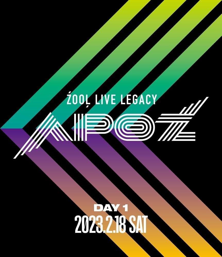 APOŹ  Blu-ray IDOLiSH7 ŹOOĻ LIVE LEGACY APOŹ Blu-ray DAY 1 Japan New with