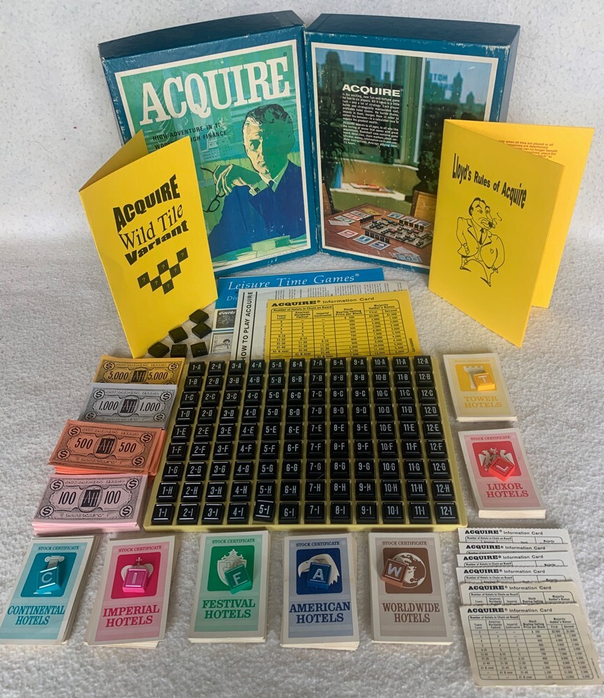 アクワイア　ボードゲーム Acquire board game 英語版 Amazon.com: Renegade Game Studios | Acquire Strategy Board