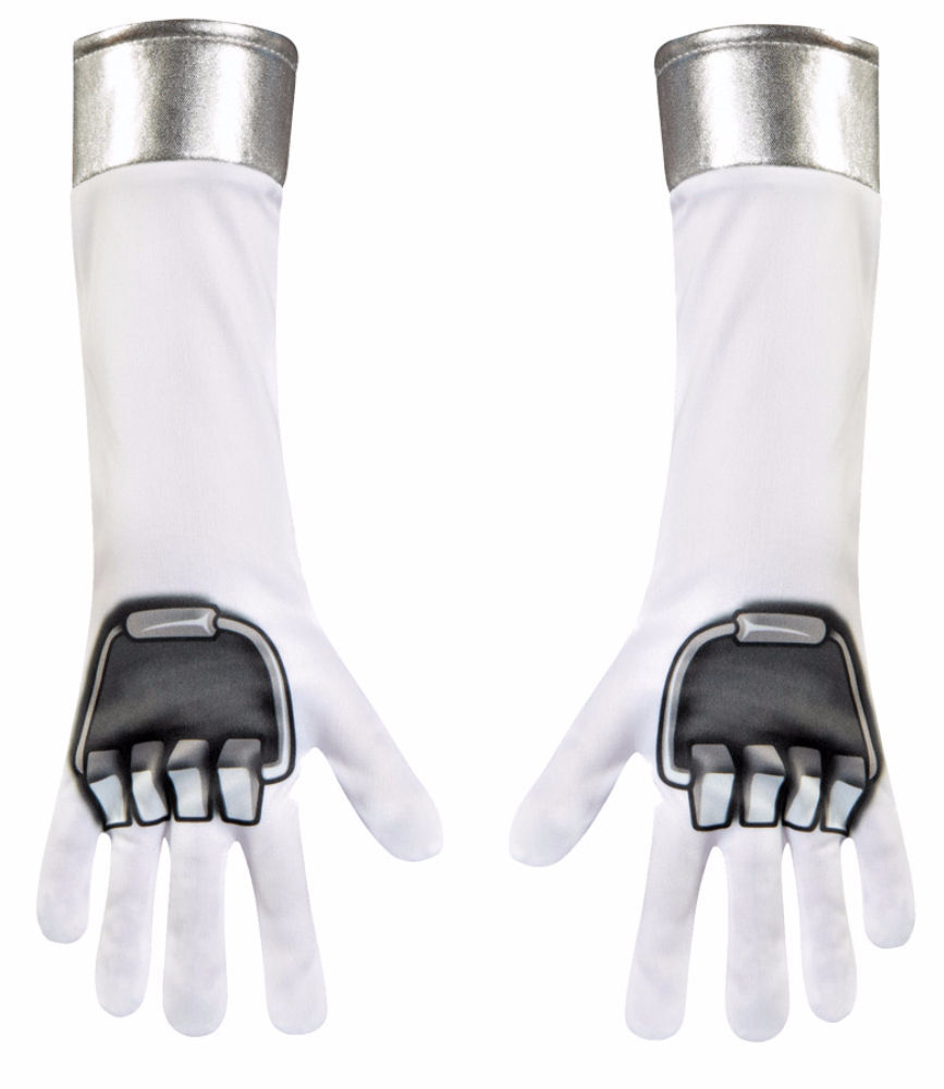 White Costume Gloves