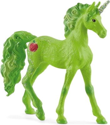 Schleich The World Of Bayala Model - Unicorn Foal Apple