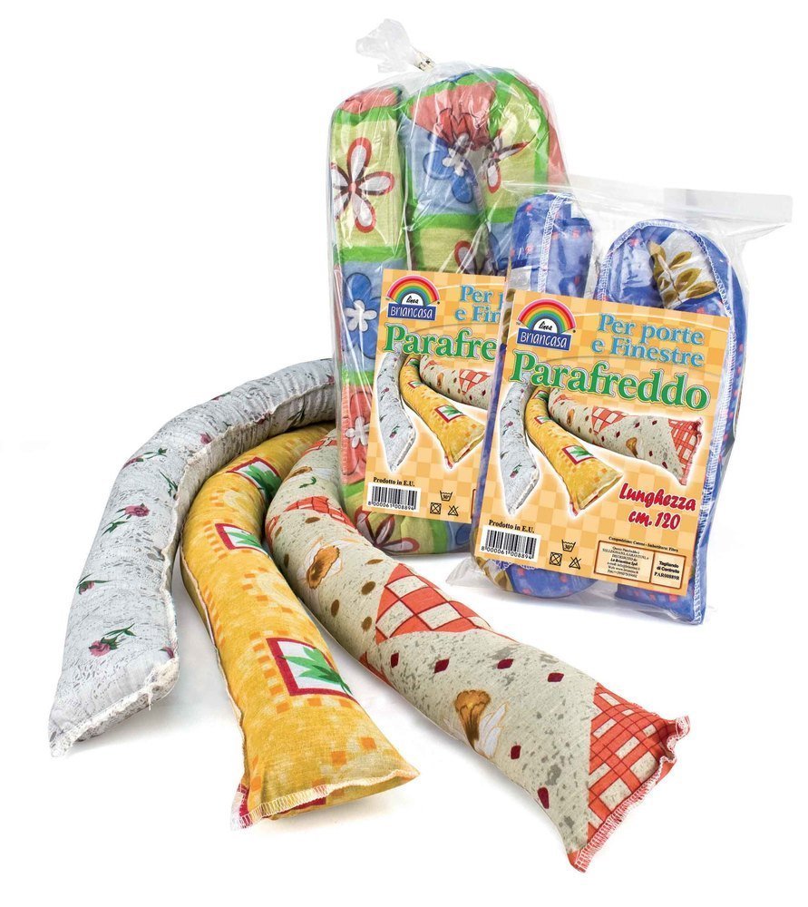 Paraspiffero Parafreddo Salamino Cuscino Per Porte Finestre 120 Cm Fantasia dfh