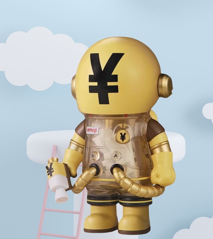 SPACE MOLLY emoji シークレット　MS. BILLIONAIRE MEGA SPACE MOLLY 100% X emoji Series Secret MS.BILLIONAIRE(1