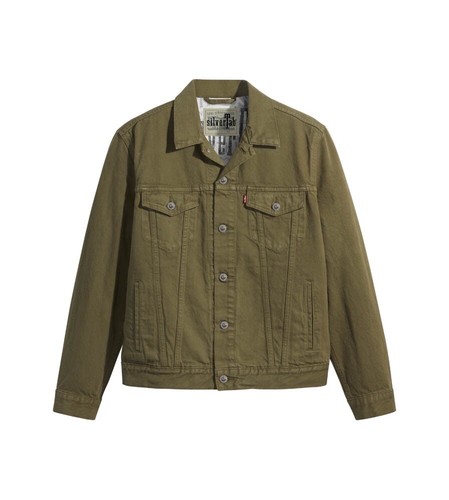 美品LEVIS SILVERTAB SHERPA TRUCKER JACKET Levi's Mens Silver Tab Sherpa Trucker Jacket XXL 2XL Light