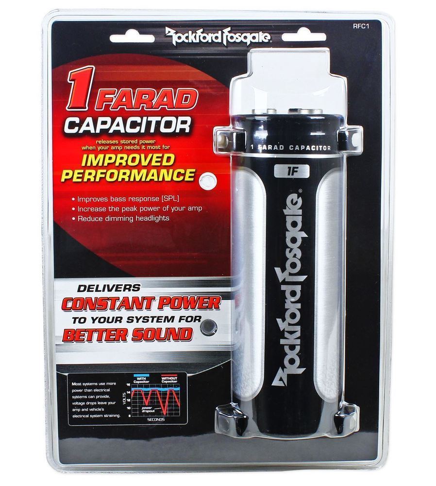 Rockford Fosgate 1 Farad Car Audio Capacitors for sale | eBay