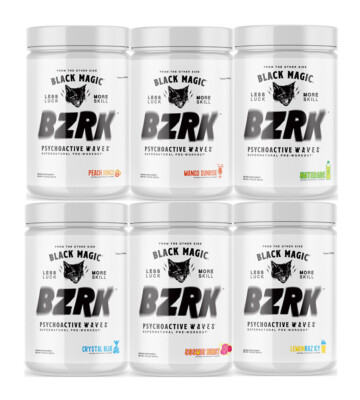 Black Magic Supply BZRK Pre-Workout 25 Servings - Pick Flavor