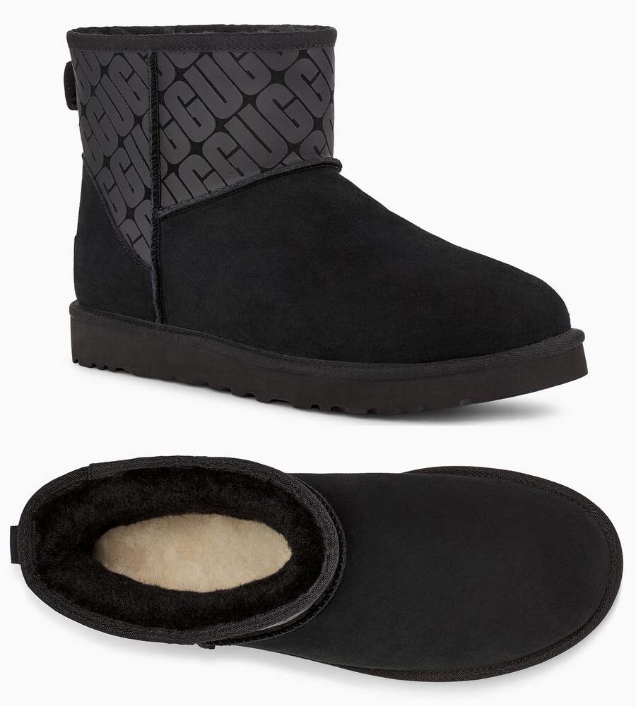 UGG Classic Mini II Men's Boots UGG Graphics Logo US Size 9