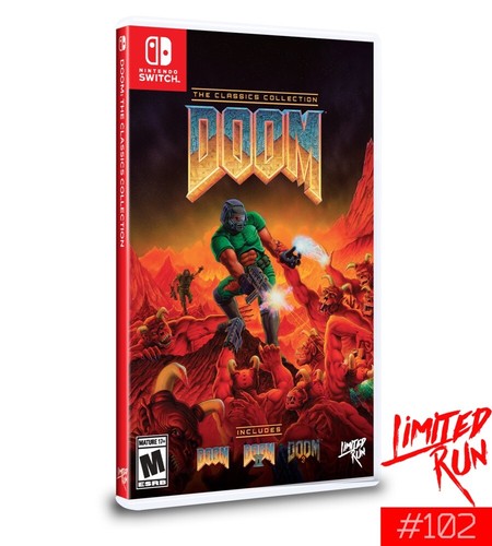 SW Doom Classic's Collection 北米コレクターズ 新品 DOOM: The Classics Collection Collector's Edition Nintendo