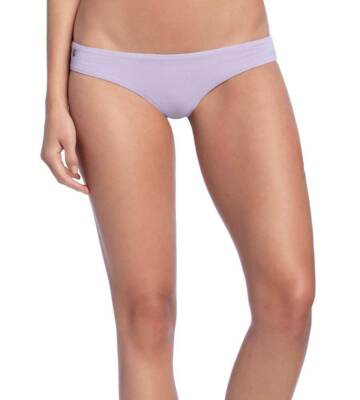 Maaji Women's Purple Reversible to Floral Print Bikini Bottoms Size Large NWT