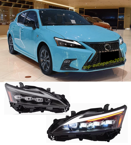 CT200 (2013-2017) LEDヘッドライト　レクサス 1 Pair LED Headlight For Lexus CT200h CT200 2013-2017 DRL