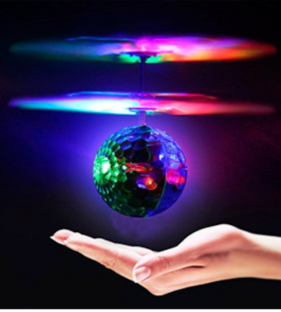 FLASH COLORCORE RC Aerocraft Air Spinner Toy Flashing Flying And Bouncing Heli