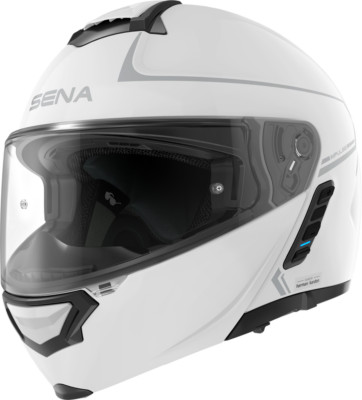SENA IMPULSE FLIP UP HELMET GLOSS WHITE