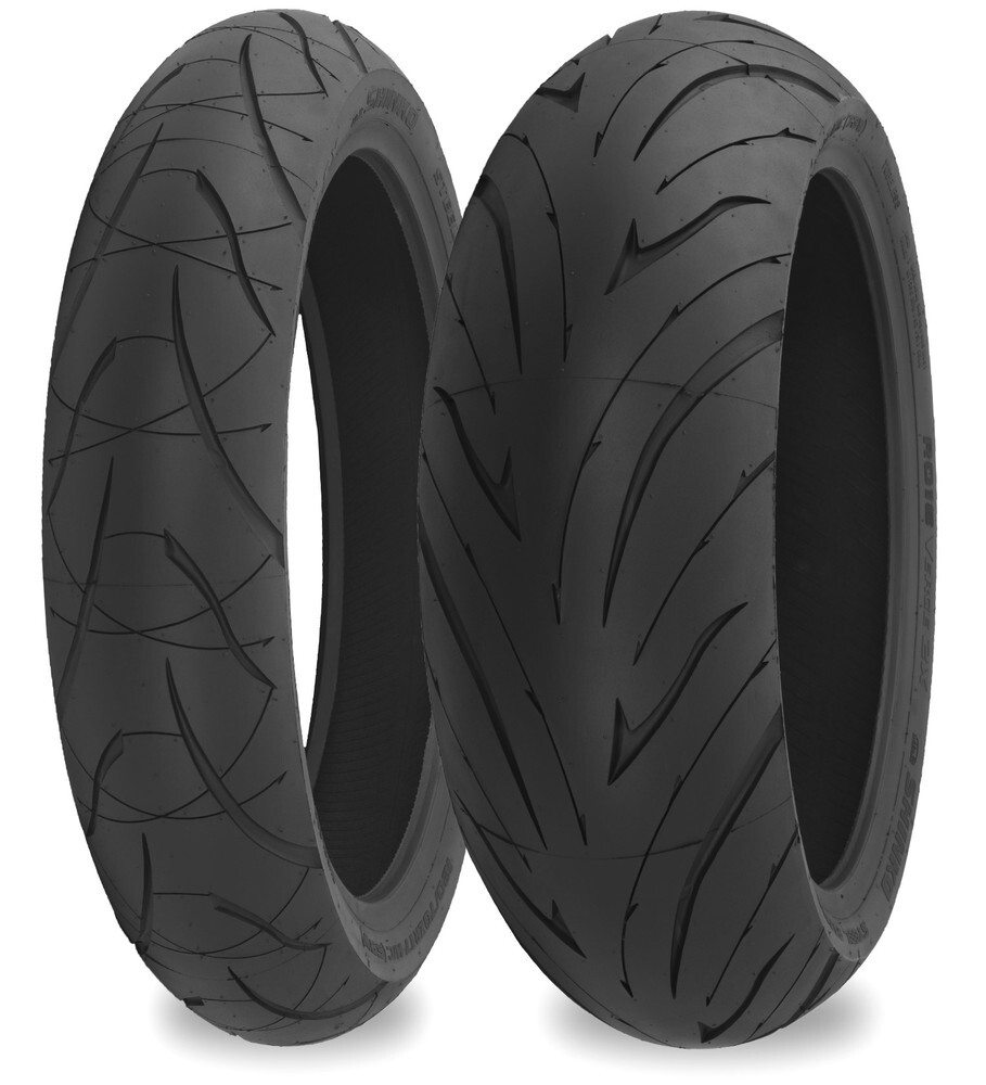 Shinko 120/70ZR17 190/55ZR17 016 Verge 2X Motorcycle Tires