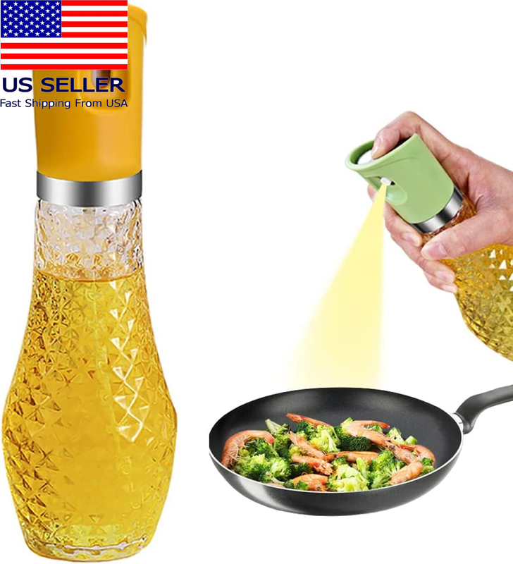 Cooking Olive Mister Pump Spray Glass Bottle Kitchen