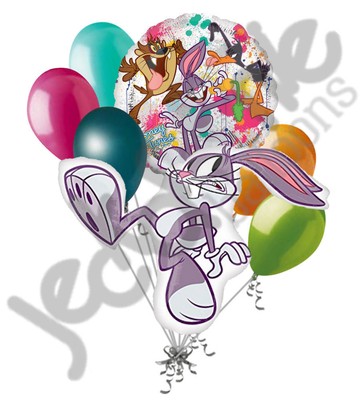 7pc Bugs Bunny Daffy Duck Balloon Bouquet Party Decoration Birthday Looney Tunes