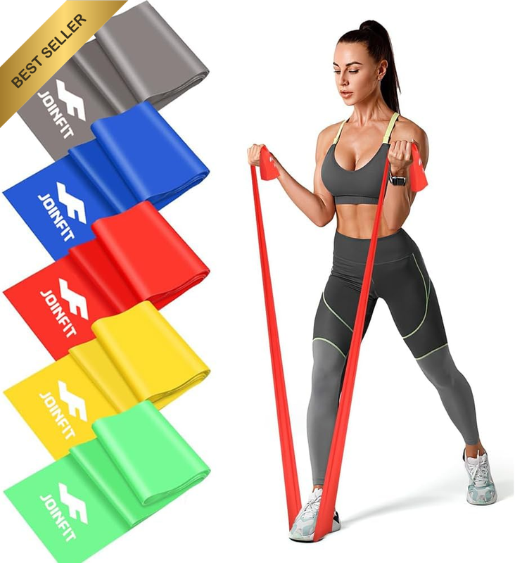 Resistance Bands,Latex Elastic Stretch Bands, 5 Resistance Levels Resistance Str