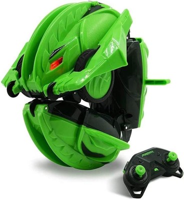 Glowing Alpha Group Terrasect Remote Control Transforming Vehicle - Green