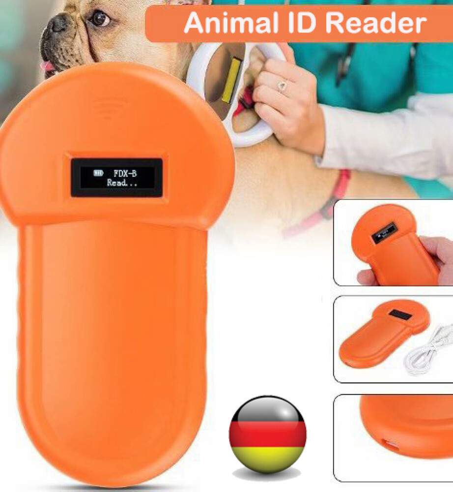Tierchip Lesegerät Chiplesegerät RFID Identifikation RFID Animal Chip