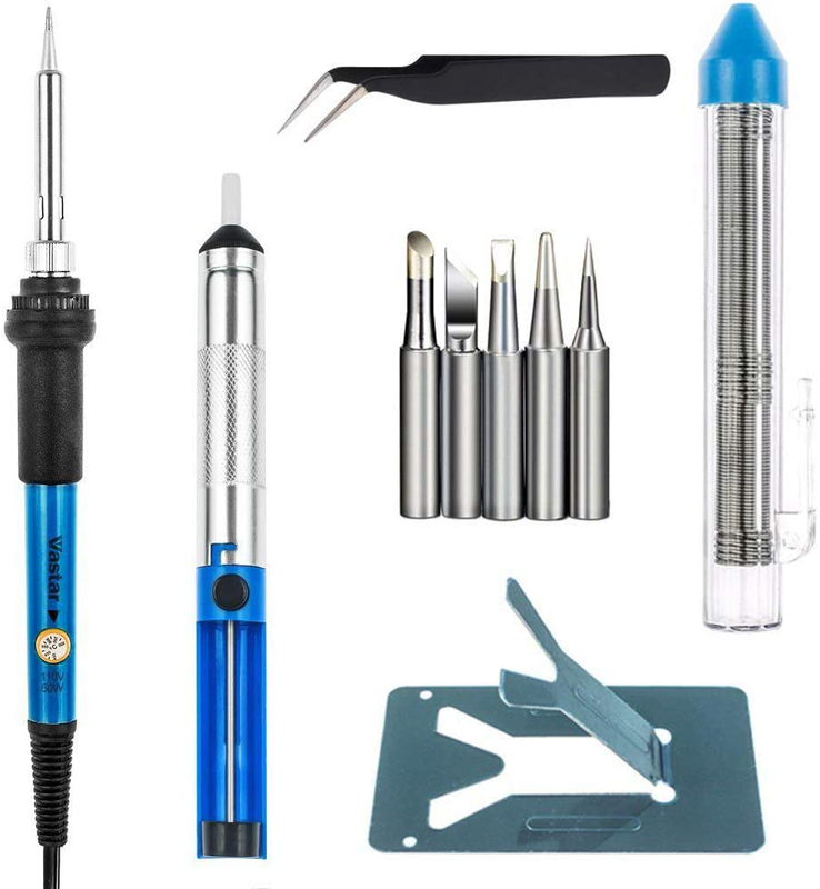Kit De Cautin Juego Completo 60W 110V Kit De Soldador Para Soldar
