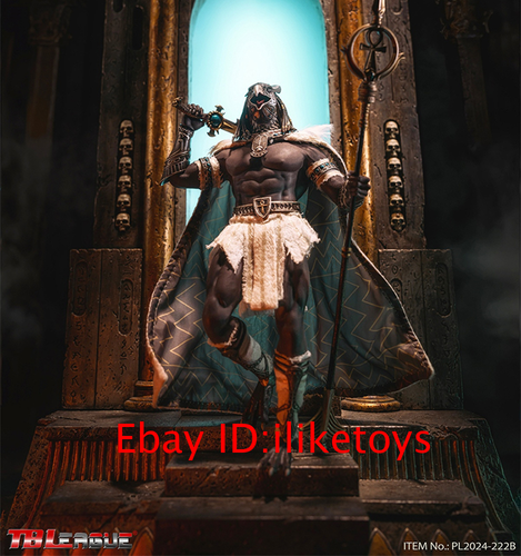 中古品　TBLeague　1/6フィギュアHorus 短期出品 Horus Silver Ver. God of Sky Male Egypt Guardian TBLeague 1