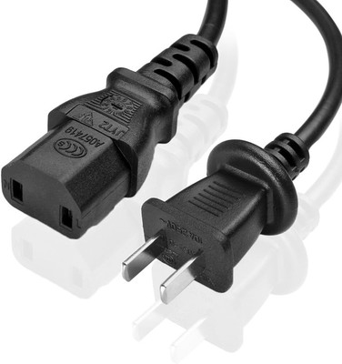 TNP Xbox 360 Charger Power Cord (10 Feet) 2 Prong Power Supp