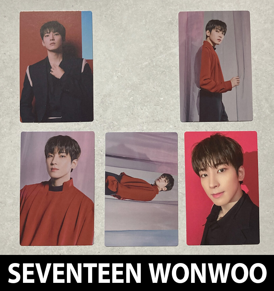 SEVENTEEN WONWOO Power Of Love Trading Card Photocard | eBay