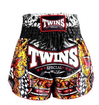 Shorts Boxing Twins MMA Fight Training Muay Thai Special TBS-BARONG Satin Fabric