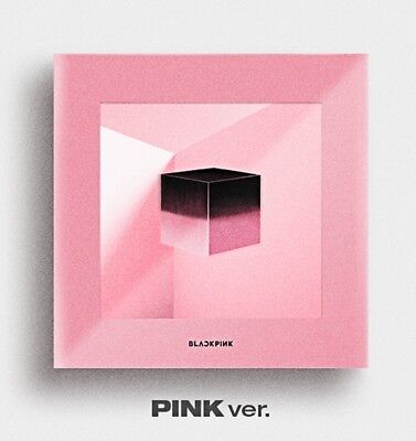 BLACKPINK 1st Mini Album - [SQUARE UP] Pink Ver. CD+Photobook+Photocard+Postcard